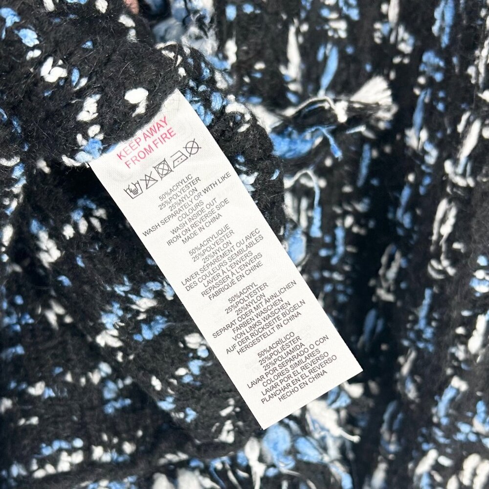 NWT Anthropologie Tweed Fringe Cardigan XS - Picture 10 of 10
